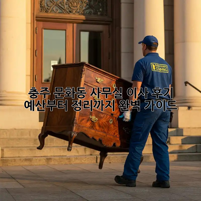 충주 문화동 사무실 이사 후기: 예산부터 정리까지 완벽 가이드