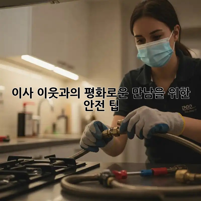 이사, 이웃과의 평화로운 만남을 위한 안전 팁