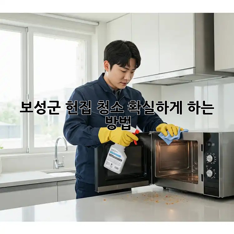 보성군 헌집 청소, 확실하게 하는 방법!