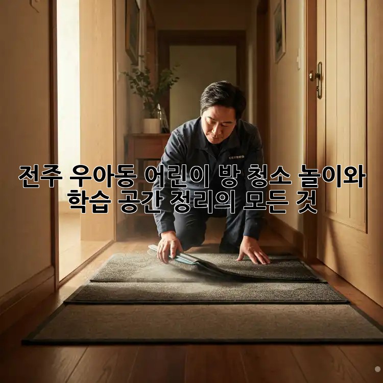 전주 우아동 어린이 방 청소, 놀이와 학습 공간 정리의 모든 것!