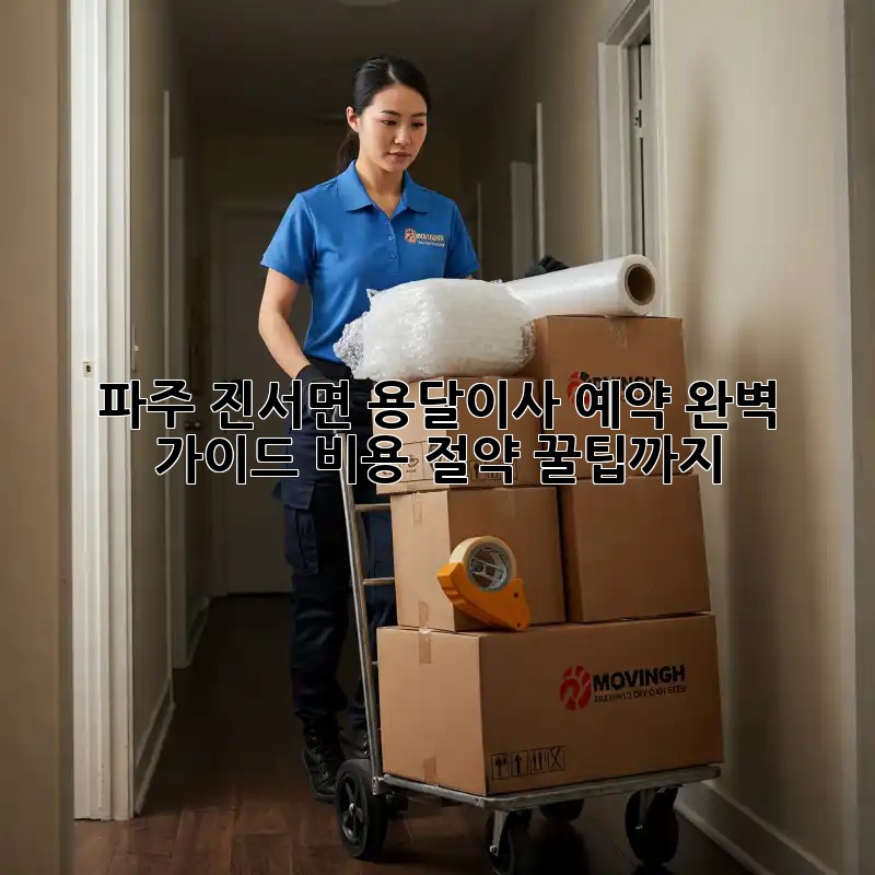 파주 진서면 용달이사 예약 완벽 가이드: 비용 절약 꿀팁까지!