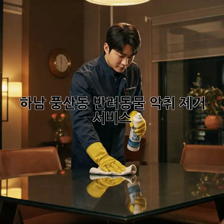 하남 풍산동 반려동물 악취 제거 서비스