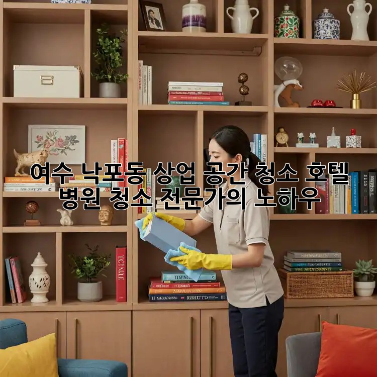 여수 낙포동 상업 공간 청소: 호텔, 병원 청소 전문가의 노하우