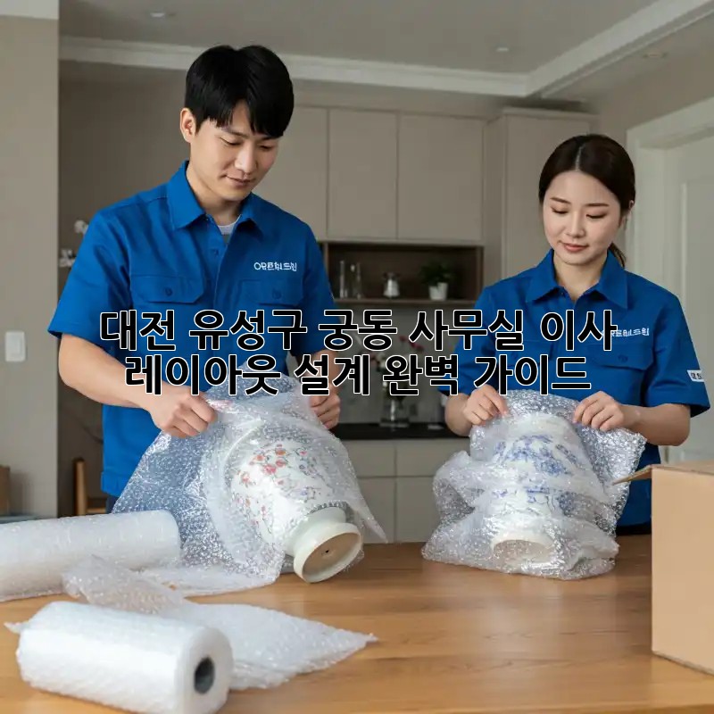 대전 유성구 궁동 사무실 이사? 레이아웃 설계 완벽 가이드!
