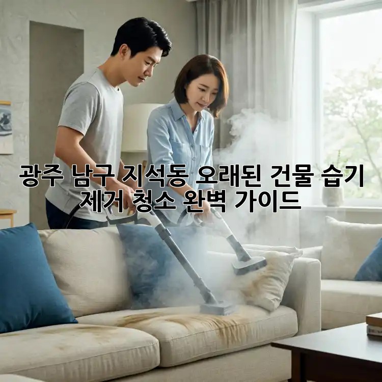 광주 남구 지석동 오래된 건물 습기 제거 청소 완벽 가이드