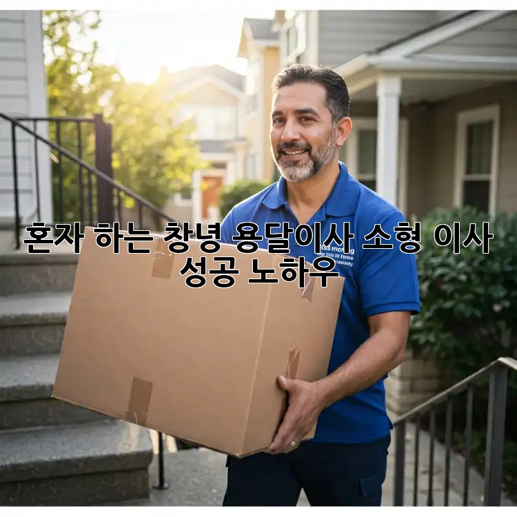 혼자 하는 창녕 용달이사, 소형 이사 성공 노하우!