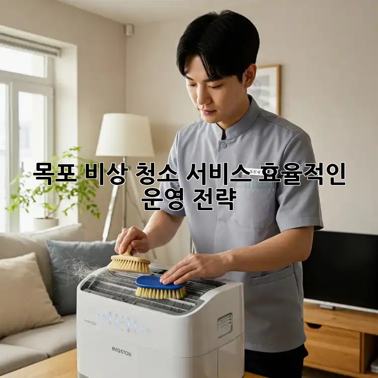 목포 비상 청소 서비스: 효율적인 운영 전략