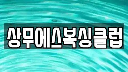 상무에스복싱클럽