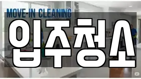 입주청소
