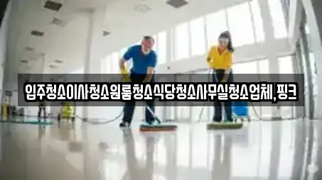 청소업체 전문 8업체 정보 (전북특별자치도 정읍시 송산동)