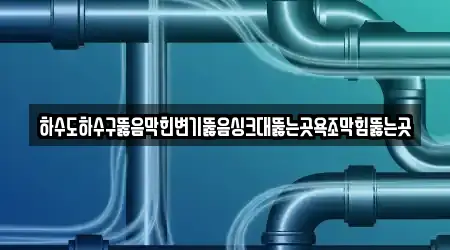 하수도하수구뚫음막힌변기뚫음싱크대뚫는곳욕조막힘뚫는곳