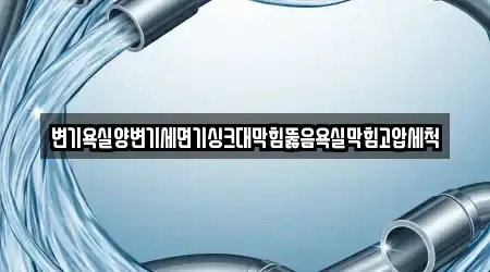 변기욕실양변기세면기싱크대막힘뚫음욕실막힘고압세척