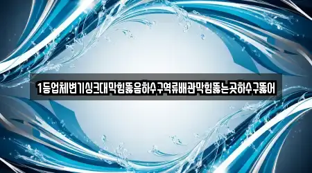 1등업체변기싱크대막힘뚫음하수구역류배관막힘뚫는곳하수구뚫어