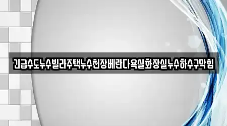 경북 포항시 남구 호미곶면에서 욕실막힘 2곳을 업체 보기