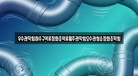 우수관막힘하수구역류정화조역류횡주관막힘오수관청소정화조막힘