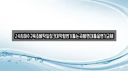 24시하수구욕조세탁실싱크대막힘변기뚫는곳세면대뚫음변기교체