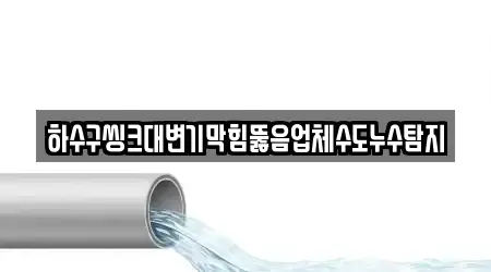 하수구씽크대변기막힘뚫음업체수도누수탐지