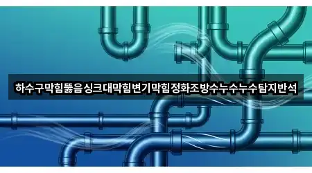 하수구막힘뚫음싱크대막힘변기막힘정화조방수누수누수탐지반석