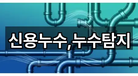 신용누수,누수탐지