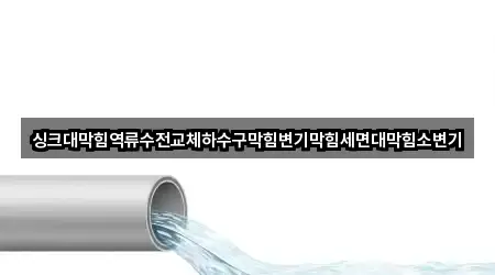 싱크대막힘역류수전교체하수구막힘변기막힘세면대막힘소변기