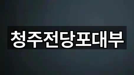 청주전당포대부