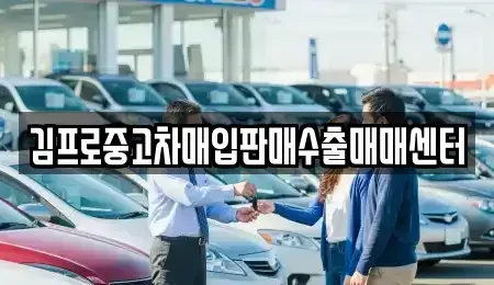 강원 삼척시 중고차매입 전문 김프로중고차매입판매수출매매센터