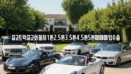 강원특별자치도 삼척시 당저동 중고차매매 전문 중고트럭중고화물차1톤2.5톤3.5톤4.5톤5톤매매매입수출