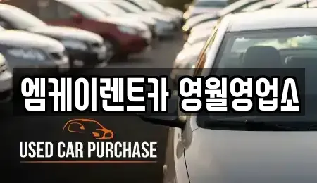 강원특별자치도 영월군 렌트카 전문 엠케이렌트카 영월영업소