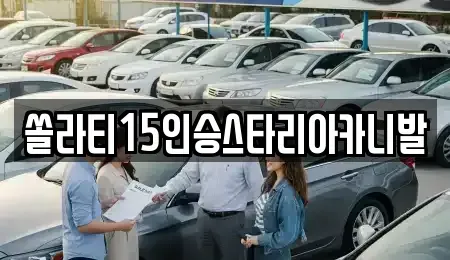 강원특별자치도 원주시 흥업면 렌트카 전문 쏠라티15인승스타리아카니발