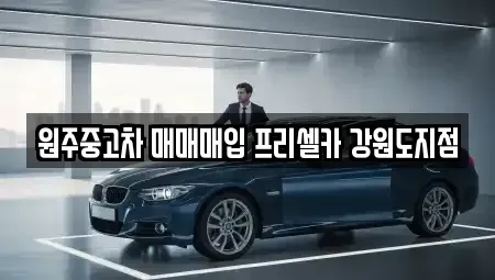 강원특별자치도 원주시 흥업면 중고차매입 전문 원주중고차 매매매입 프리셀카 강원도지점