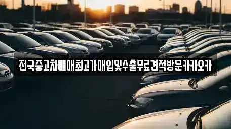강원특별자치도 원주시 흥업면 중고차매입 전문 전국중고차매매최고가매입및수출무료견적방문카카오카