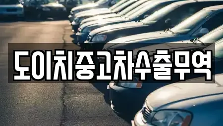 강원특별자치도 태백시 조탄동 중고차 전문 도이치중고차수출무역