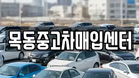 경기 광명시 철산동 중고차매매 전문 목동중고차매입센터