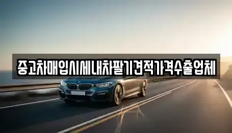 경기 광명시 철산동 중고차매입 전문 중고차매입시세내차팔기견적가격수출업체
