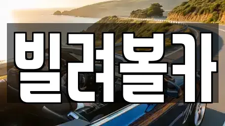 경기 구리시 아천동 렌트카 전문 빌려볼카