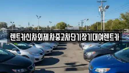 경기 구리시 아천동 장기렌트카 전문 렌트카신차외제차중고차단기장기대여렌트카