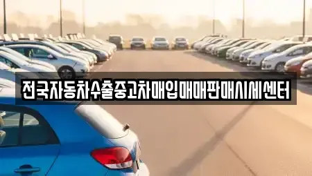 경기 구리시 아천동 중고차 전문 전국자동차수출중고차매입매매판매시세센터