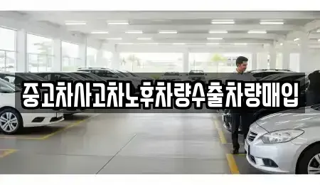 경기 남양주시 평내동 중고차매입 전문 중고차사고차노후차량수출차량매입