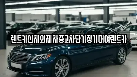 경기 성남시 수정구 신촌동 단기렌트카 전문 렌트카신차외제차중고차단기장기대여렌트카