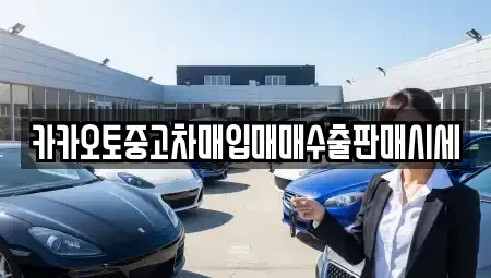 경기 성남시 수정구 태평동 중고차매입 전문 카카오토중고차매입매매수출판매시세