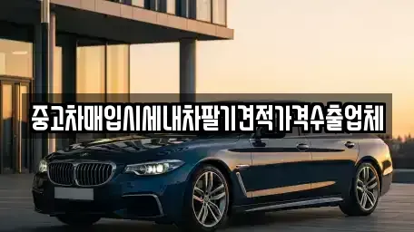 경기 성남시 중원구 상대원동 중고차매입 전문 중고차매입시세내차팔기견적가격수출업체