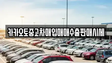 경기 성남시 중원구 상대원동 중고차매입 전문 카카오토중고차매입매매수출판매시세