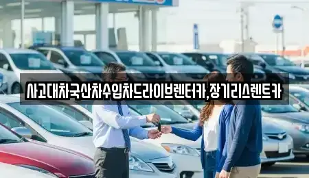 경기 시흥시 장곡동 장기렌트카 전문 사고대차국산차수입차드라이브렌터카,장기리스렌트카