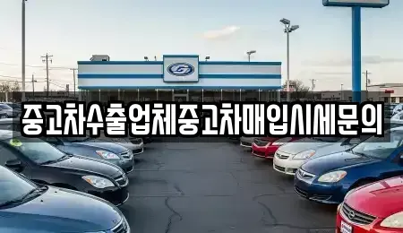 경기 안산시 단원구 고잔동 중고차매입 전문 중고차수출업체중고차매입시세문의