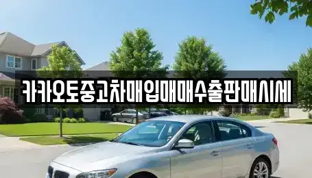 경기 양평군 용문면 중고차매매 전문 카카오토중고차매입매매수출판매시세