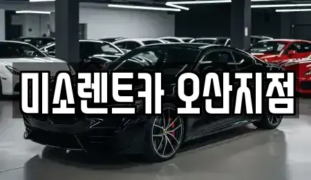 경기 오산시 양산동 렌트카 전문 미소렌트카 오산지점