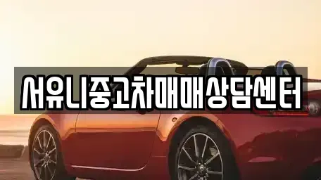 경기 오산시 양산동 중고차매매 전문 서유니중고차매매상담센터