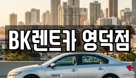 경기 용인시 기흥구 신갈동 렌트카 전문 BK렌트카 영덕점