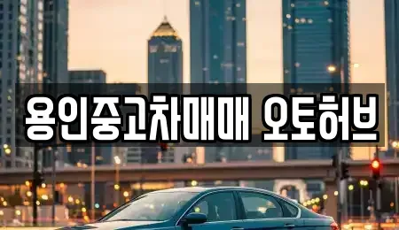 경기 용인시 기흥구 신갈동 중고차 전문 용인중고차매매 오토허브