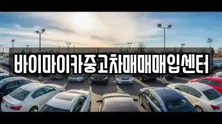 경기 용인시 기흥구 신갈동 중고차매입 전문 바이마이카중고차매매매입센터